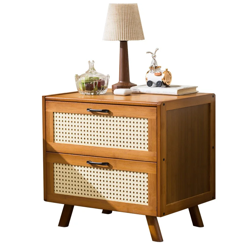 Light luxury and high-end modern simple small bedside storage cabinet