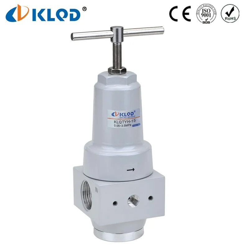 

QTYH-15 1/2 inch manual operation aluminum material pneumatic air pressure regulator