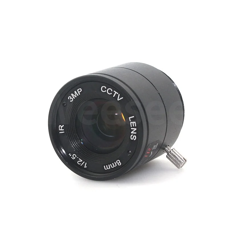 Obiektyw stały 3MP 4mm/6mm/8mm obiektyw z mocowaniem typu C 1/2,5 "F1.4 CS Vaste IR 3,0 megapiksela przemysłowa kamera cctv ipc obiektyw o stałej ogniskowej ﻿