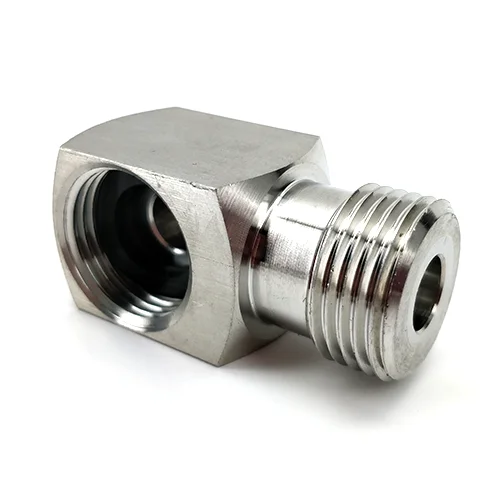 KegLand Stainless Steel Low Profile Elbow Bend Suit for Coupler Beer Home Brewing