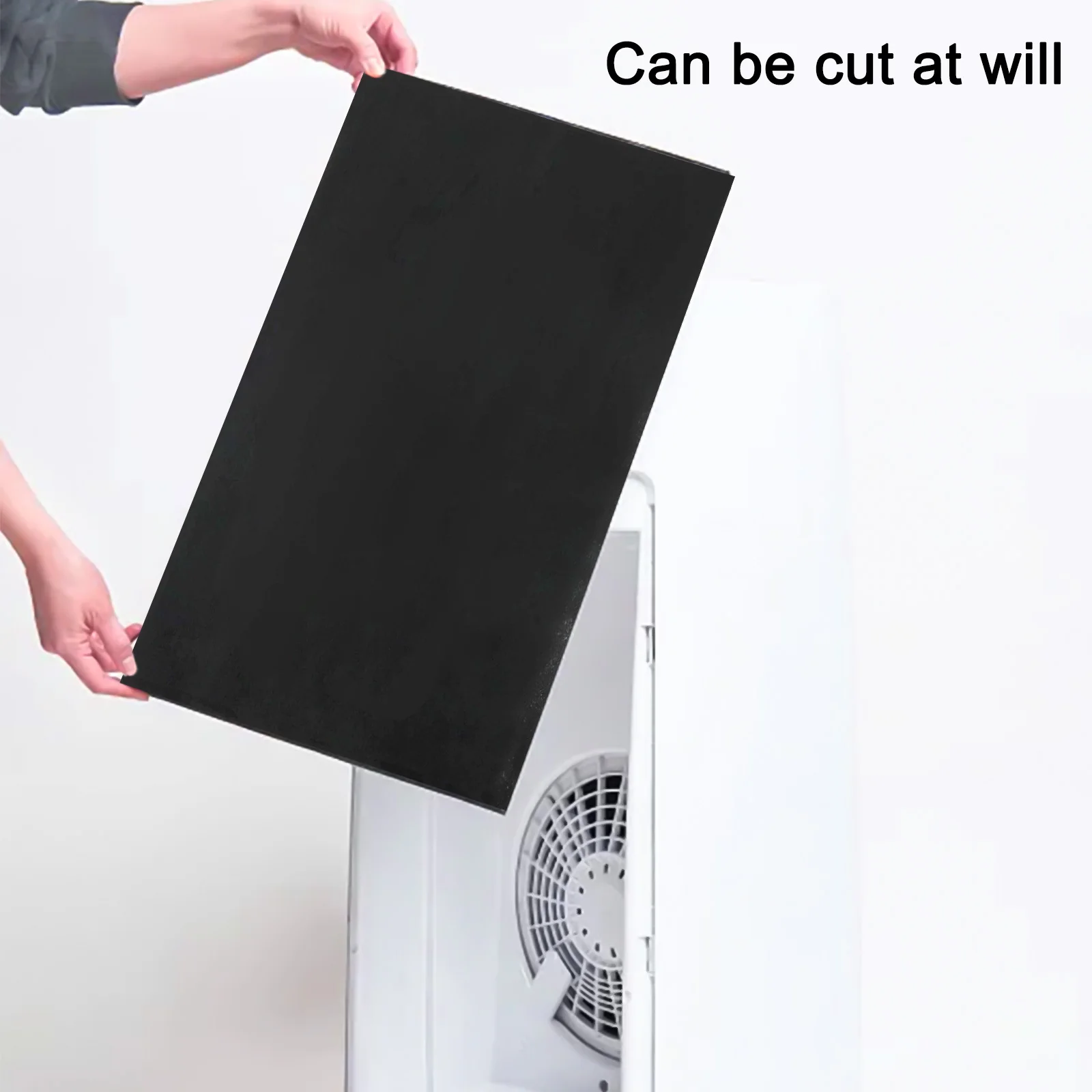 Activated Carbon Sponge Filter Sheet for Range Hoods and Air Conditioning Efficient Grease and Odour Filtration 100cm x 100cm