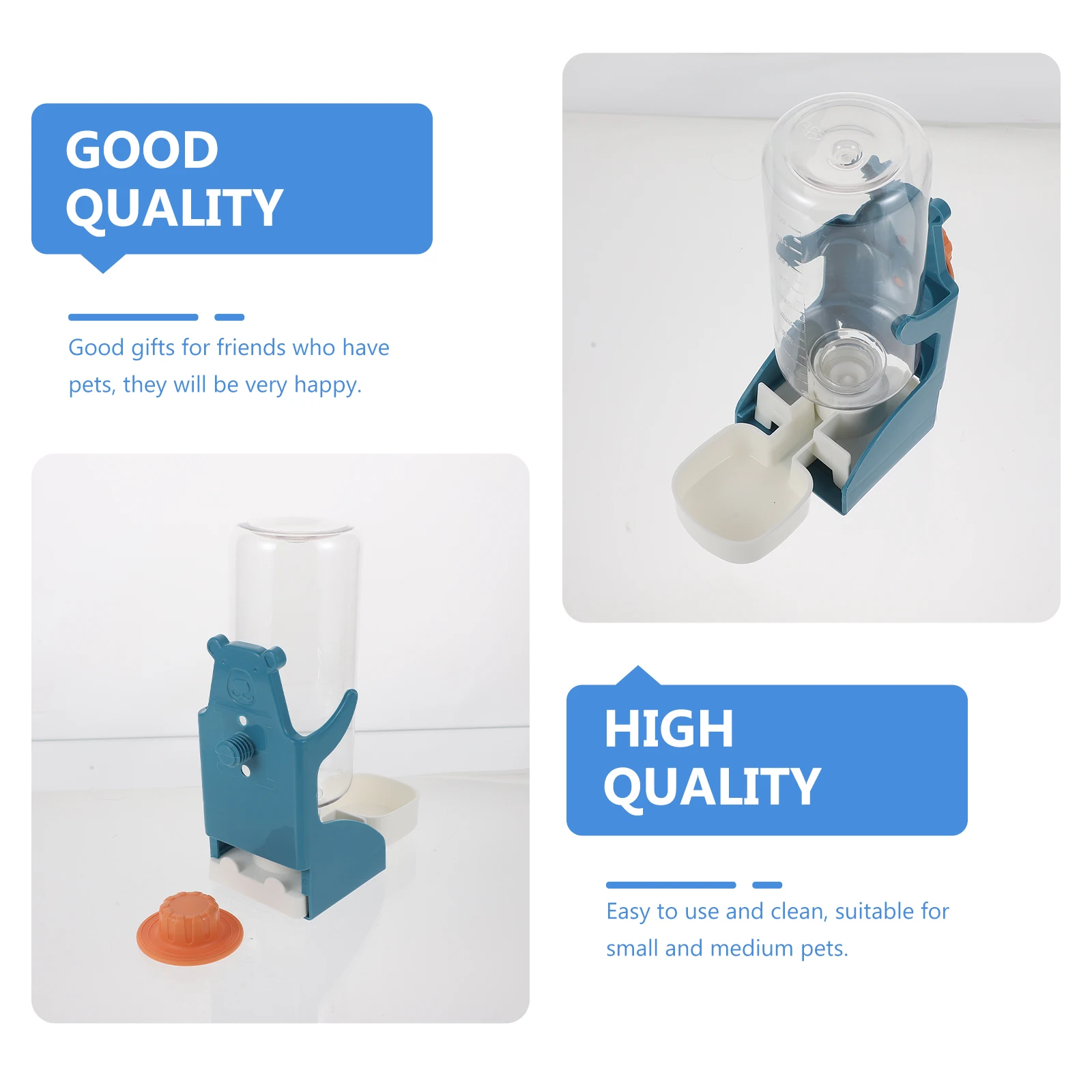 Pet Water Fountain Automatic Dispenser for Dogs Puppy Feeder Drinker Animals Wireless