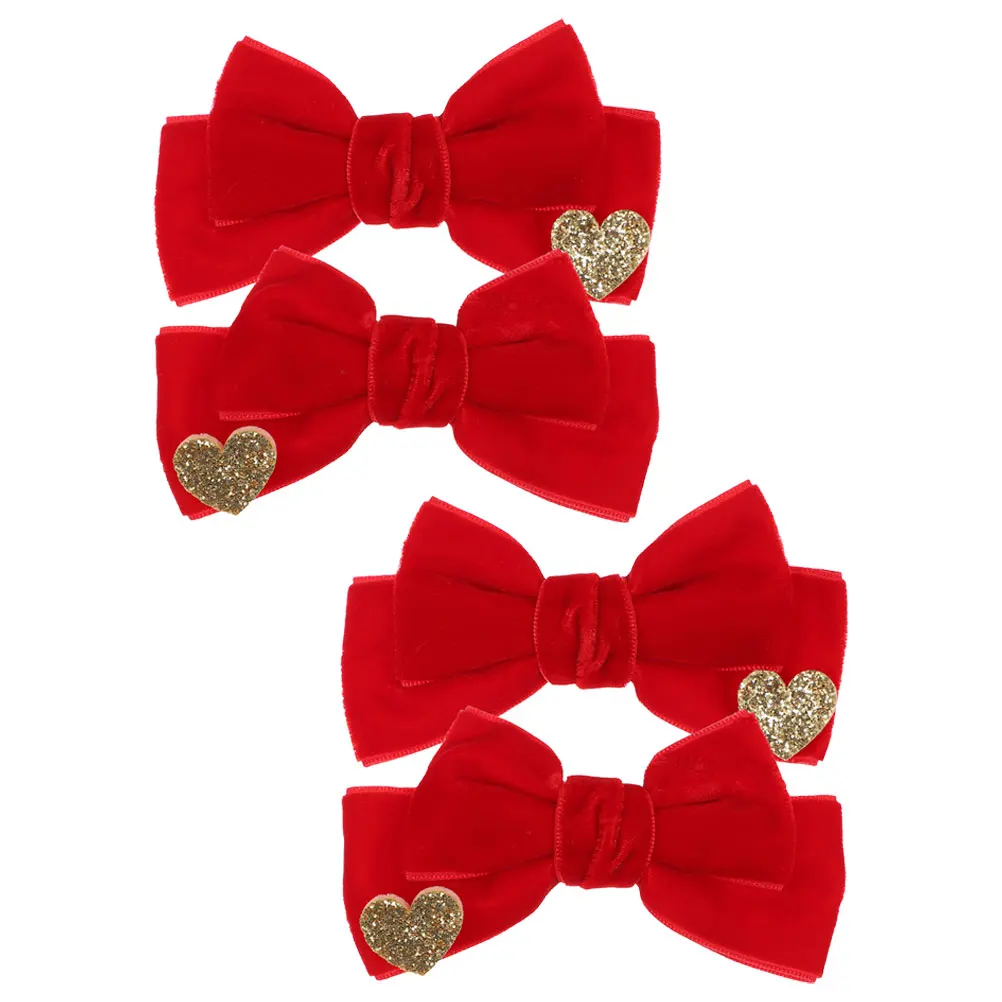 

4pcs Butterfly Bow Hair Clips For Girls Mini Bowknot Barrettes Lightweight Durable Hair Accessories Party Wedding Birthday