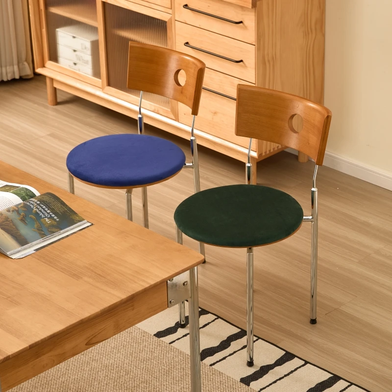 

Minimalist Lounge Dining Chairs Comfortable Makeup Space Saving Unique Dining Chairs Designer Replica Replica Sillas Furniture