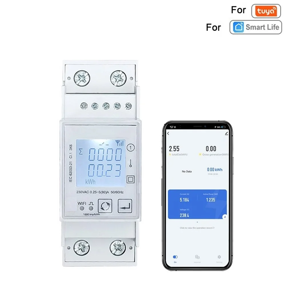 

Simplified Appliance Control Remote Functionality in a Single Phase 80A Din Rail Energy Monitor Supporting For ZigBee