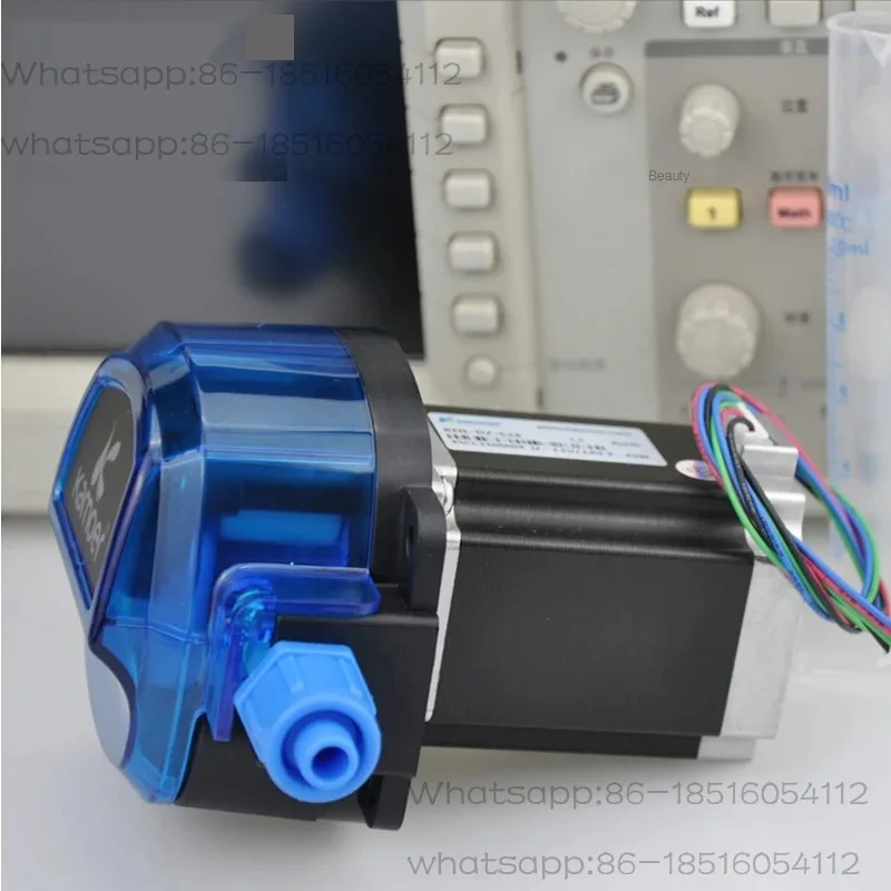 Peristaltic Pump Stepper Motor ( High precision ,12/24V, 1800ml/min) DC small self-priming pump circulating filling machine