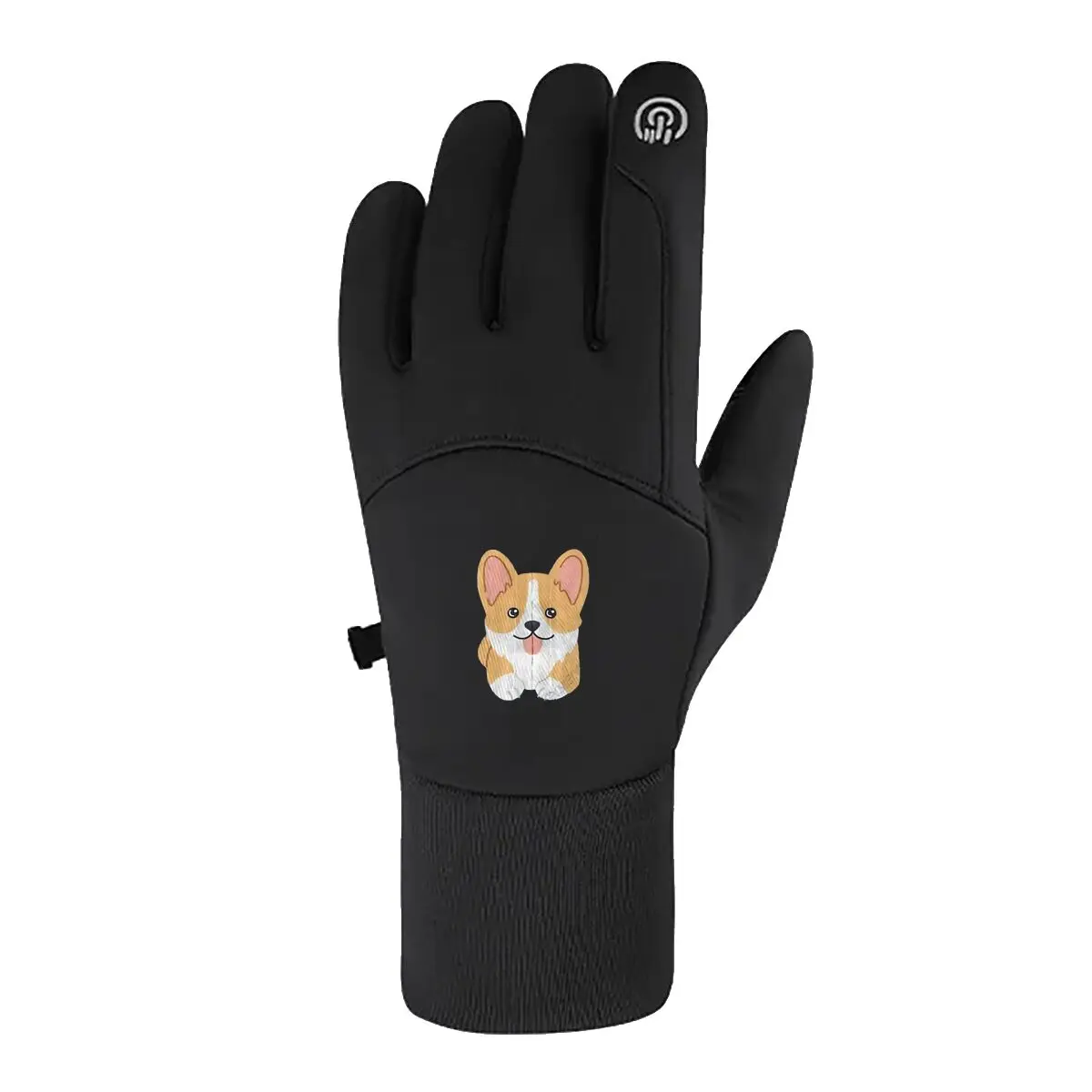 

Corgi Cutie Charm Перчатки для ежедневной езды Теплый ветрозащитный сенсорный экран