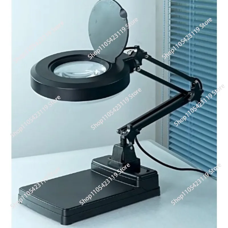 Suitable for electronic repair and precision work X02-7, 30x magnification desk lamp with LED light