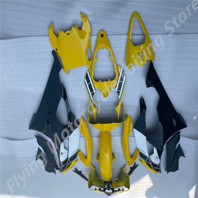 YZF R6 white black yellow 08 09 10 11 12 13 14 YZF YZFR6 YZFR6 YZF600 2008 2009 2010 2011 2012 2013 2014 Fairings kit for Yamaha