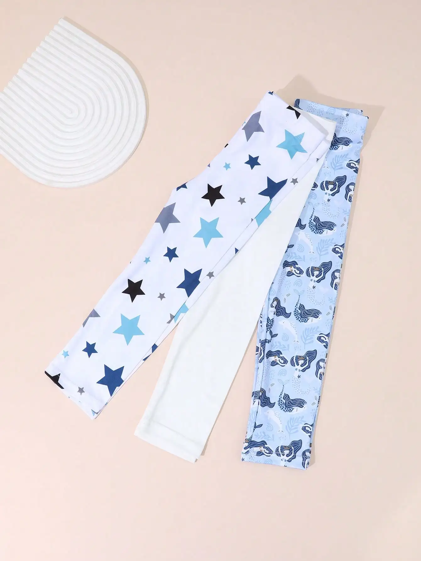 3er-Pack Mädchen-Leggings mit Cartoon-Motiv, dehnbar, atmungsaktiv, für alle Jahreszeiten, lässige Hosen, ideal als Unterhose oder als Freizeitkleidung, passend für Kinder von 2 bis 12 Jahren. – Detail 9