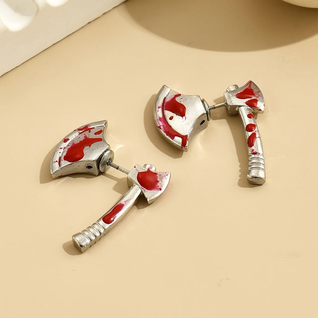 الفيلم الإنجليزية المريض موضوع القرط مجوهرات خمر حقنة شكل المينا سبائك معدنية تأثيري الدعائم اكسسوارات #5