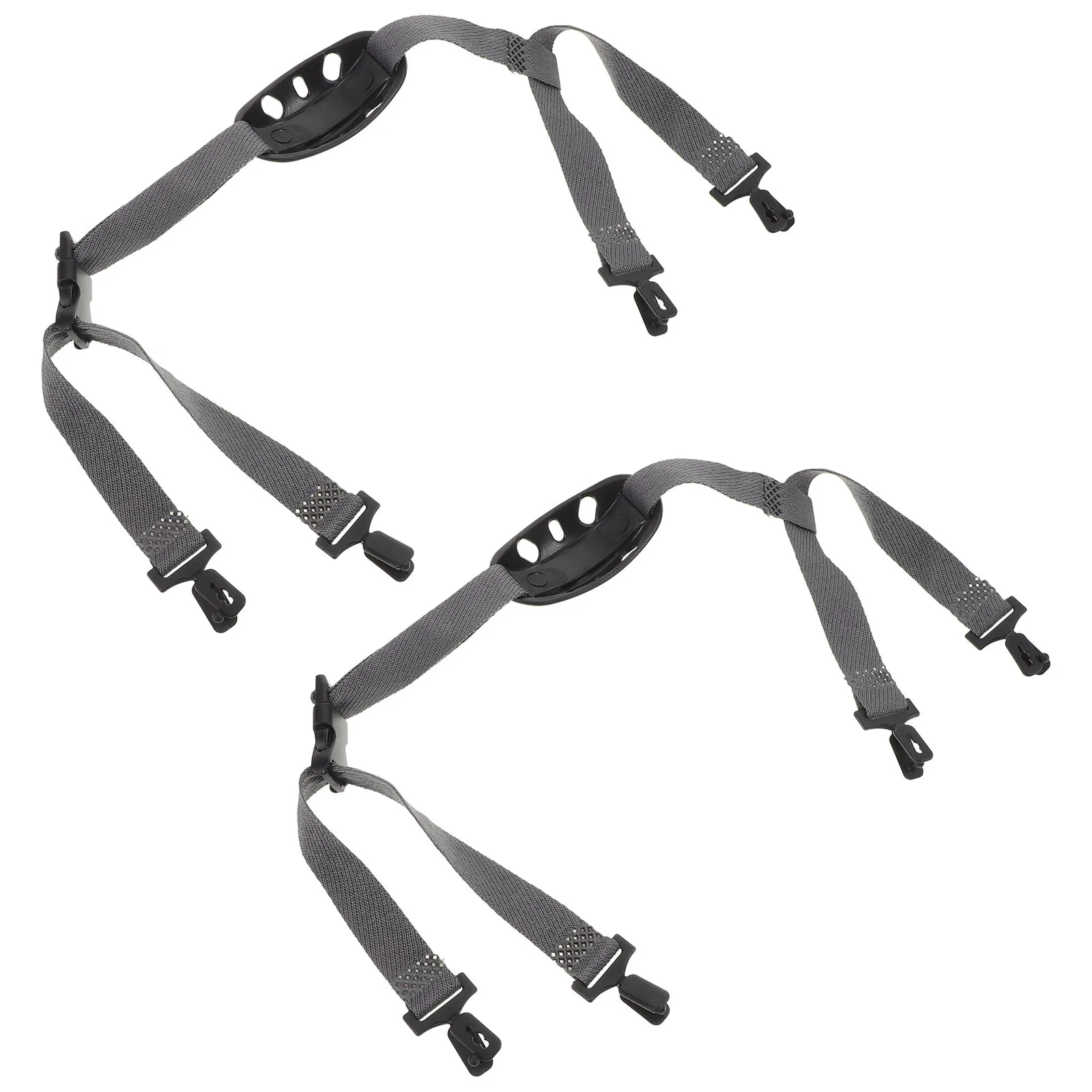 قطعتان من أشرطة الذقن الآمنة القابلة للتعديل، حزام الذقن الصلب، بديل آمن مناسب لأعمال البناء #1