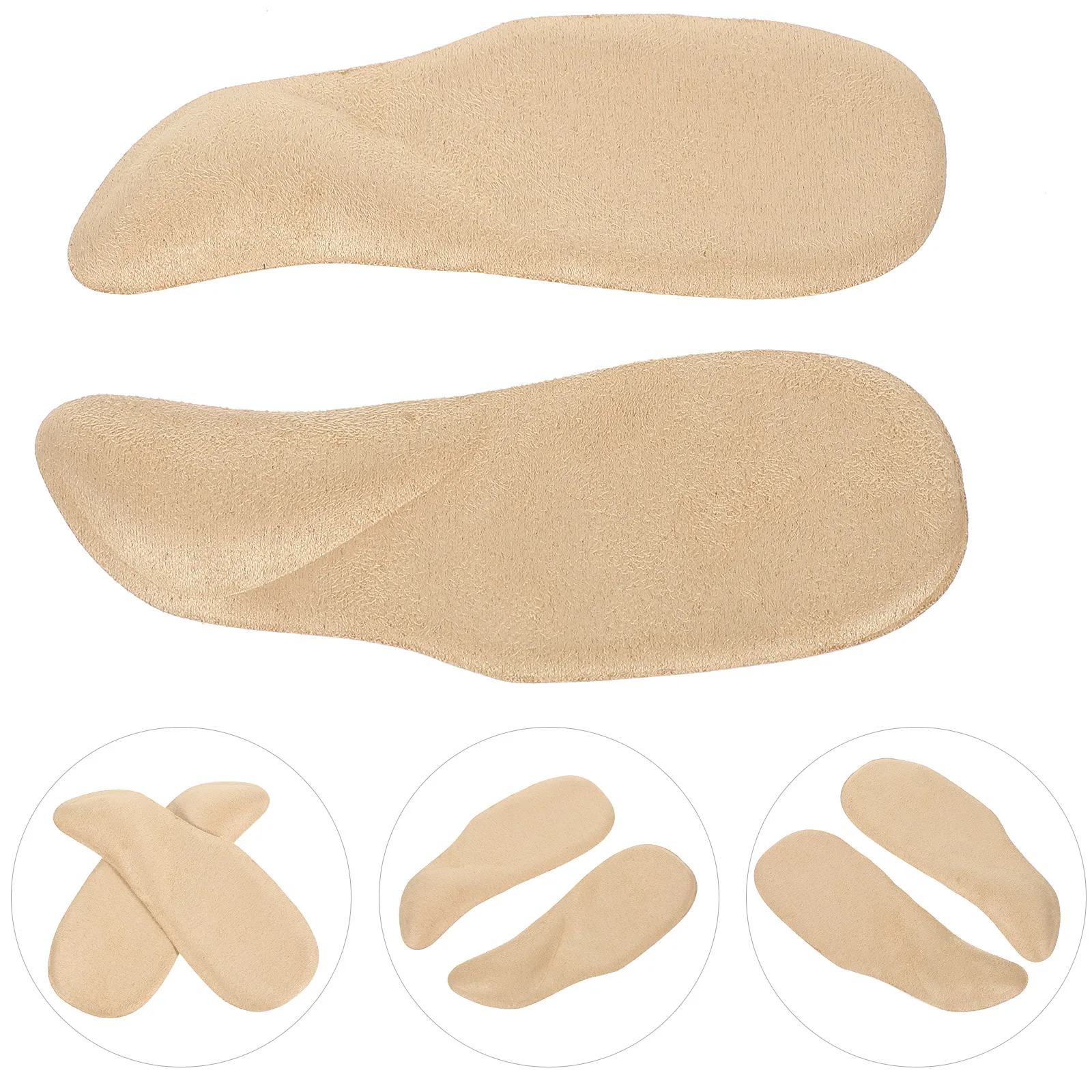 

Arch Support Pads Gel Insoles Inserts Shock Absorption Non-slip High Heels Breathable Foot Care Tools Lightweight Portable