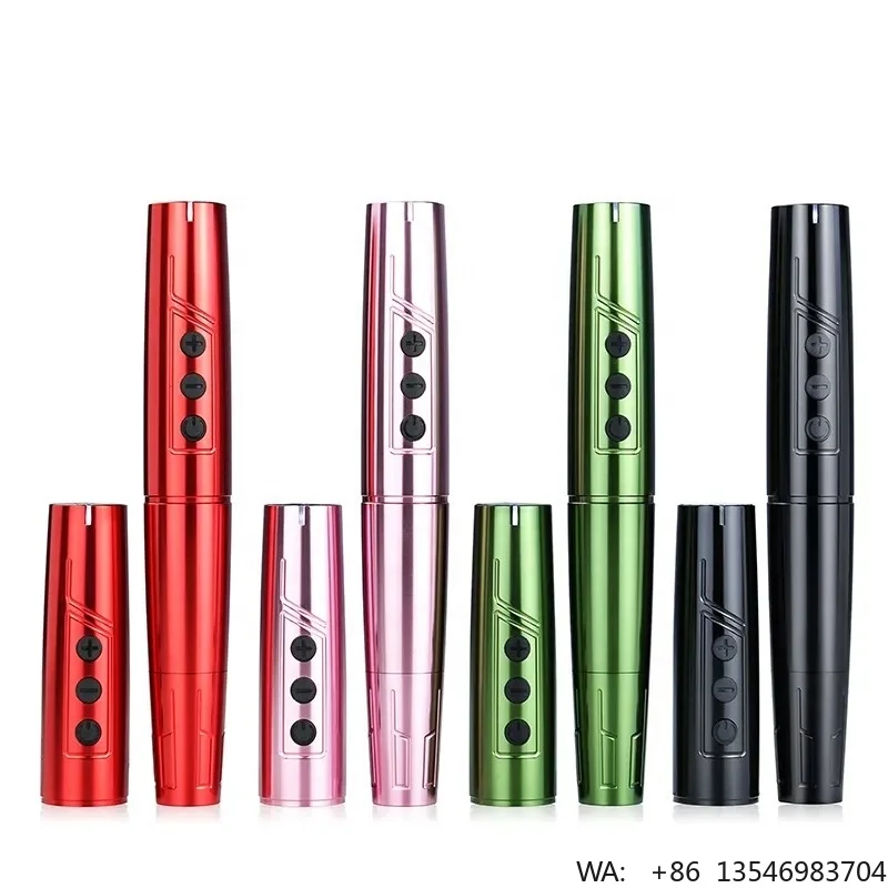 Custom Logo Dermografo TP006 Wireless Permanent Makeup Pmu Machine Microblading SMP Micropigmentation Eyebrow Lip Tattoo Pen