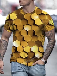 2022 Harajuku Streetwear 3D Print T-shirt Funny Short Sleeve Men Women Hip Hop Casual Tops