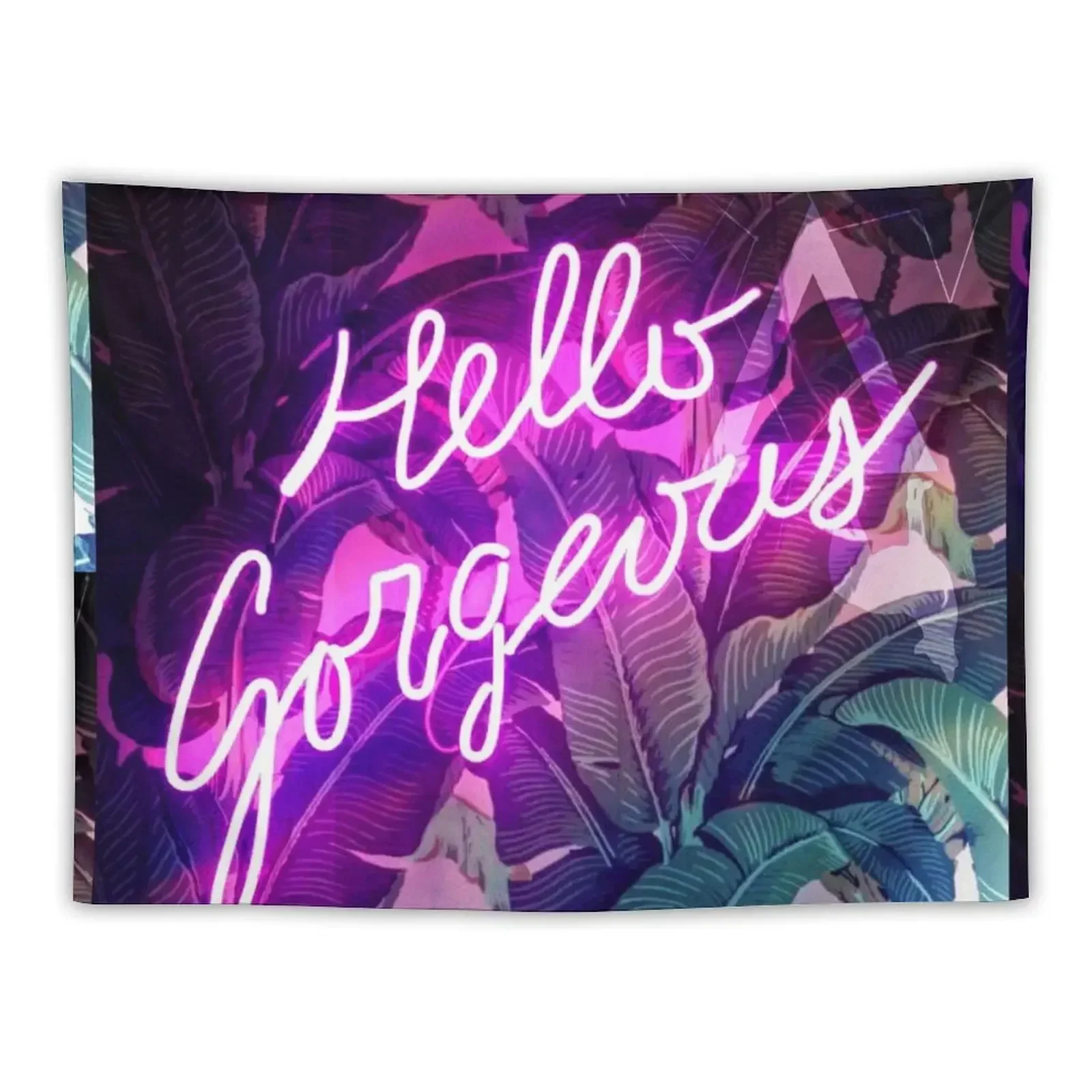 

Hello Gorgeous Tapestry Room Decore Aesthetic Room Decorations Aesthetics Wall Art Tapestry