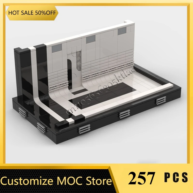 MOC مبارزة/المدينة/القلعة/برج المدينة/Jeedi معبد الممر نموذج لتقوم بها بنفسك مجموعة اللبنات الجمعية عرض اللعب مفاجأة الهدايا