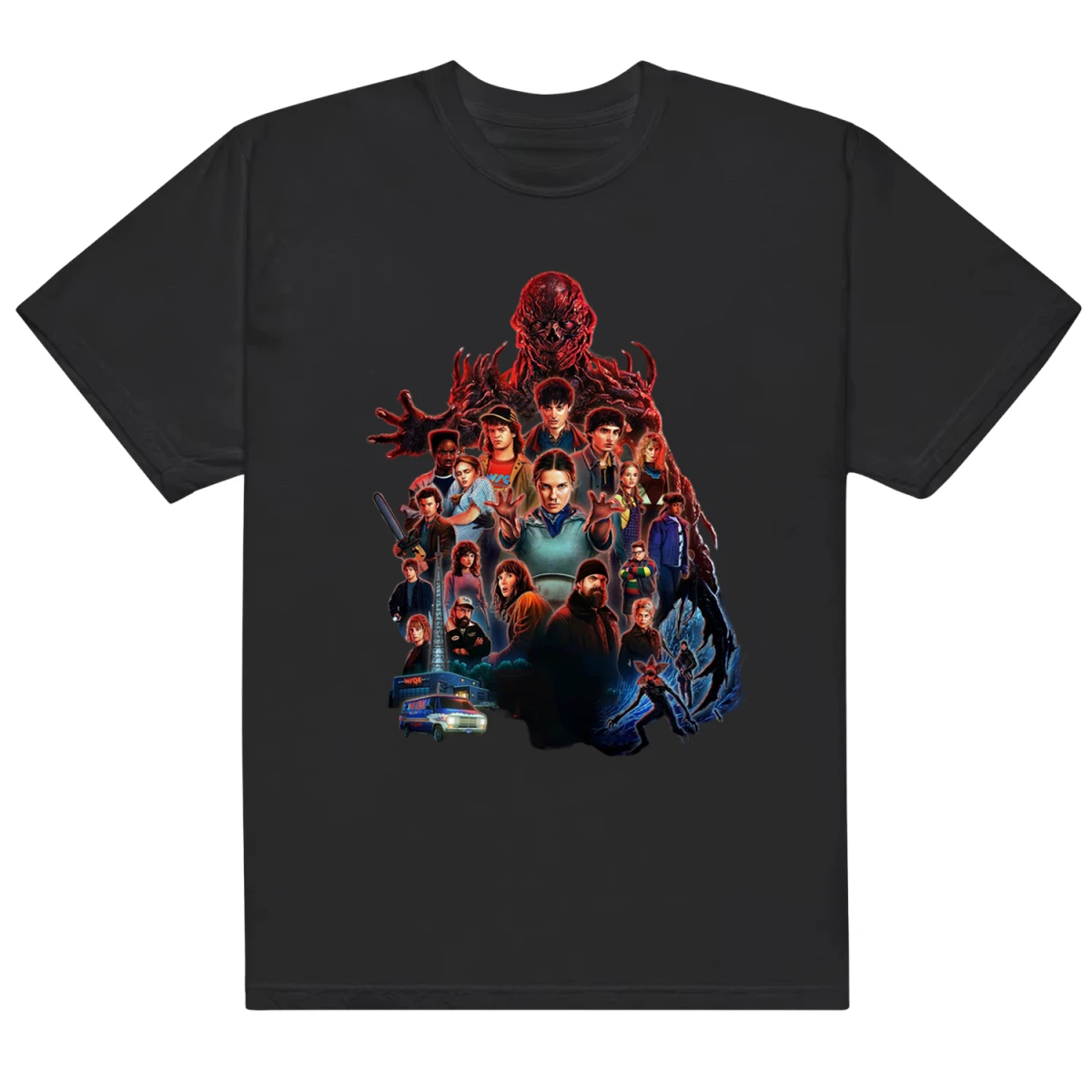 

2026 Latest Hot Selling Strange Notebook TV Series Printed Cotton T Shirt Daily Casual Comfortable High Quality Top