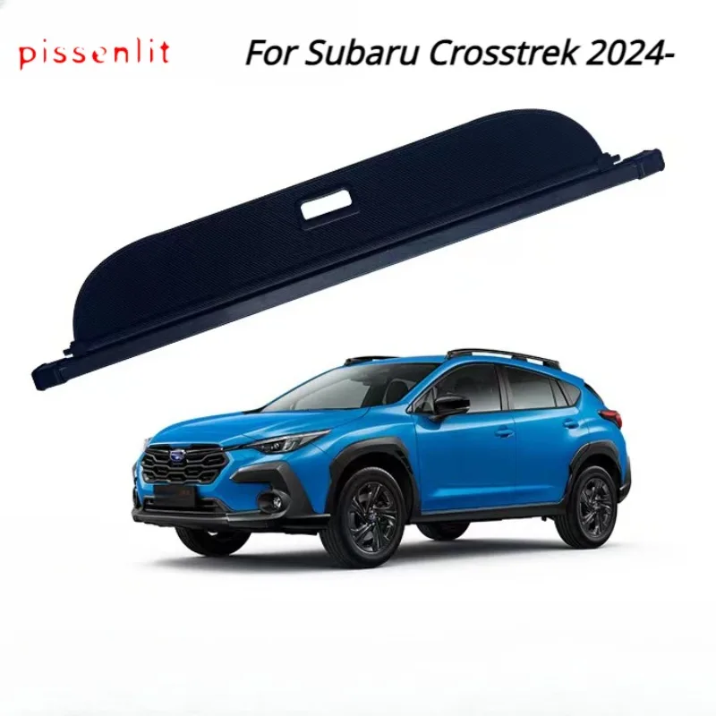 

Багажник заднего багажника для Subaru Crosstrek 2024-аксессуары кожаный выдвижной багажник защитный разделительный щит