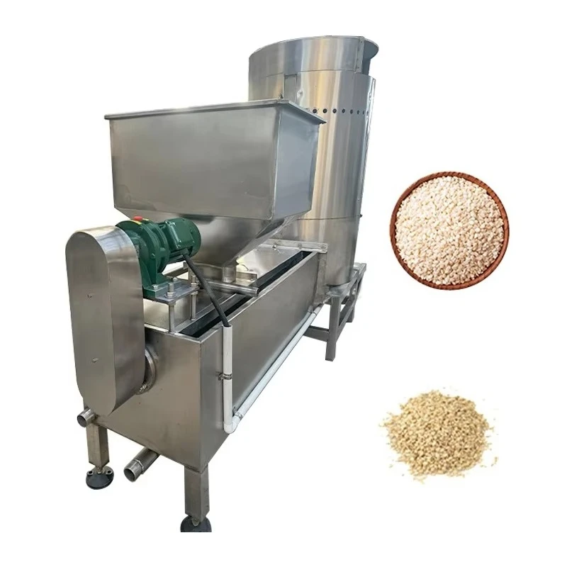 Sesame Seed Washing Machine Custom Integrated Continuous Sesame Drying and Washing Processing Equipment