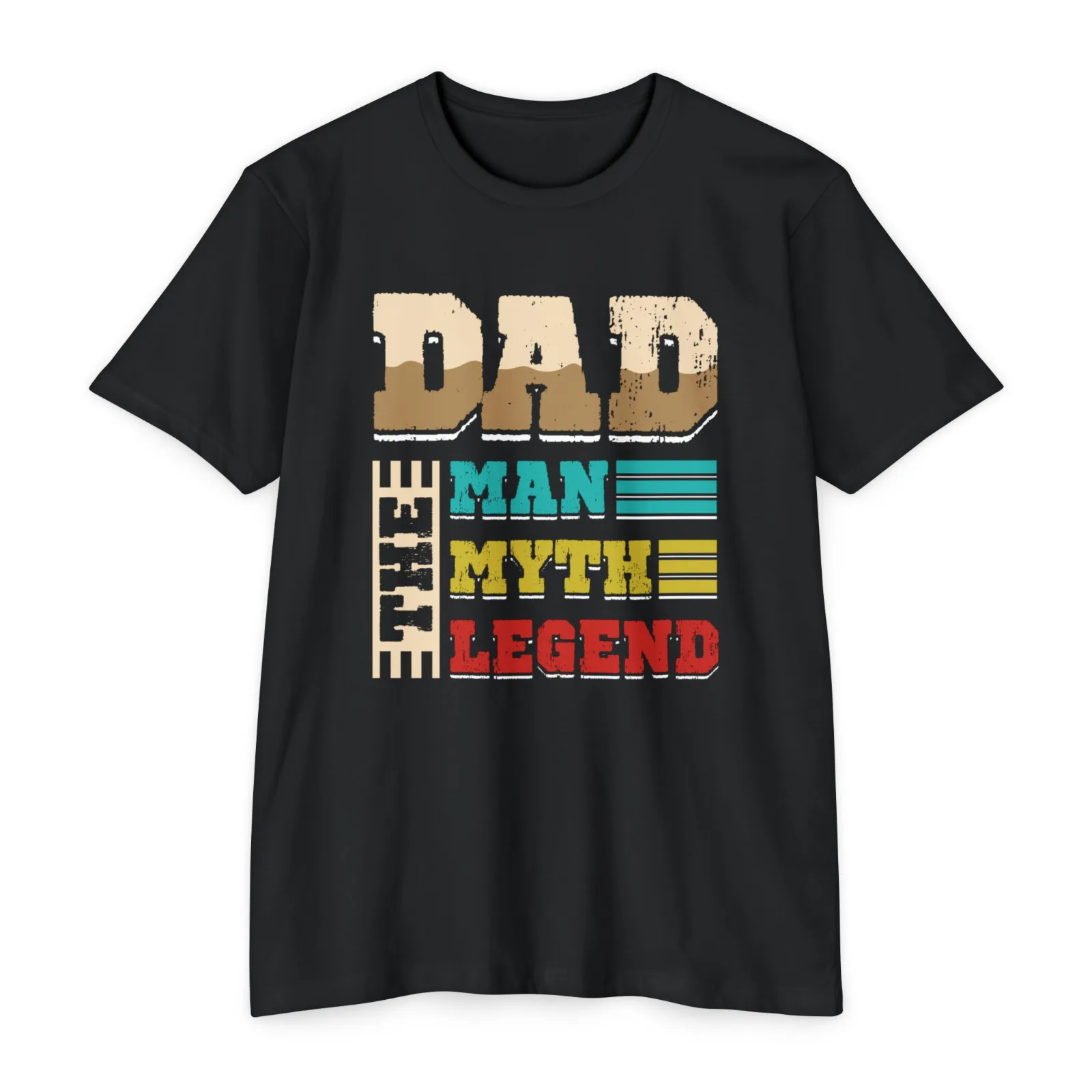 The Dad Man Myth Legend Splendid Gift Unisex T-Shirt S-5XL