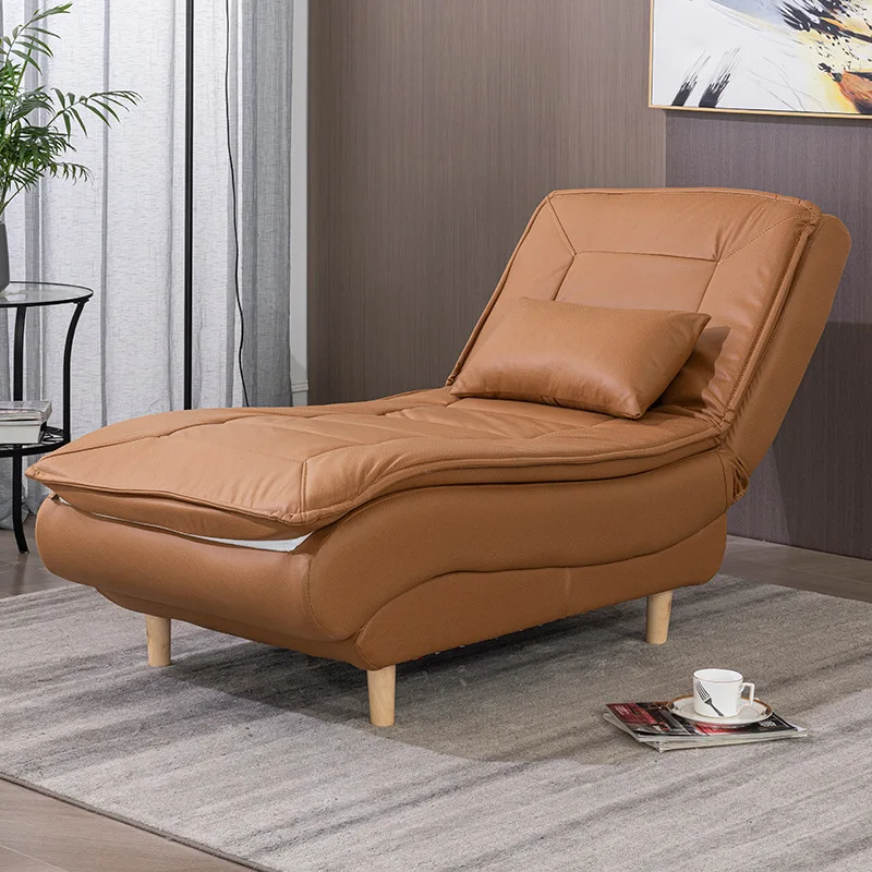 Lazy sofa, chaise longue, single sofa, living room and bedroom lunch break, multi-functional sofa bed