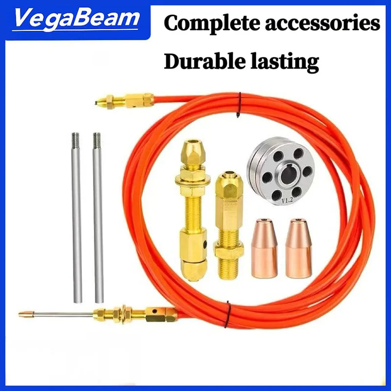 

Qilin SUP wire feeding nozzle For SUP 20S/T 21S/T 23S/T laser Handheld welding wire feeding tube 5M 3M wire feeding straight rod