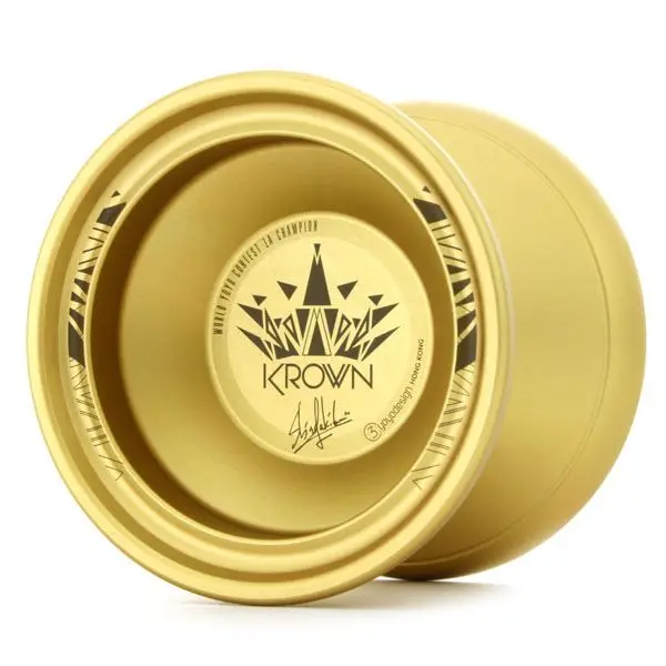 Hong Kong C3 Crown 2019 Alloy YoYo 1A krown YOYO Emperor\'s Crown Yoyo Ball CNC Professional Competition