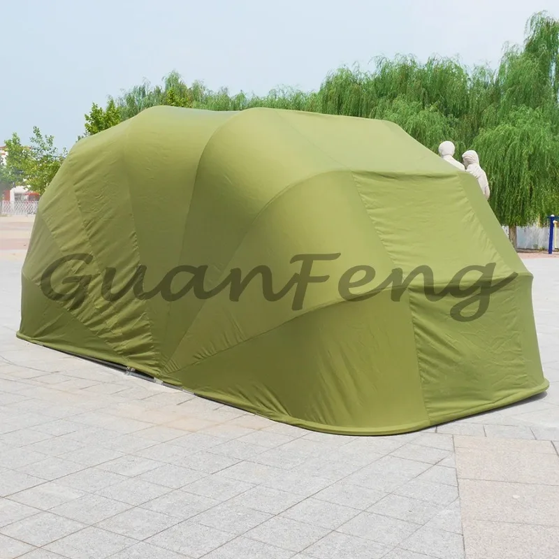 Automatic Semi‑Automatic Foldable Carport Shed Portable Car Shelter Protect Vehicle from Sun Rain Snow Dust