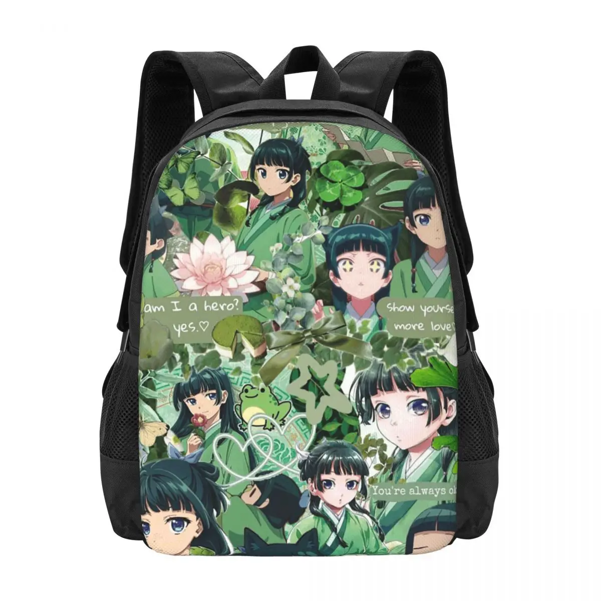 

The Apothecary Diaries Maomao Backpack Hot Sale Daypack Large Capacity Children BookBag School Bag Shoulder Bags for Men Women