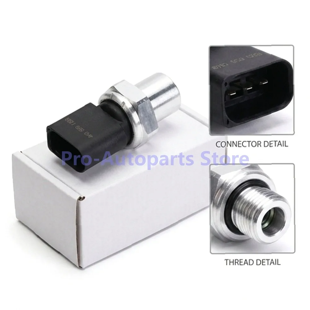 

4H0959126B 3pins For Audi A4 A5 A6 VW Golf VII SKODA Octavia III High Performance A/C Pressure Switch Sensor