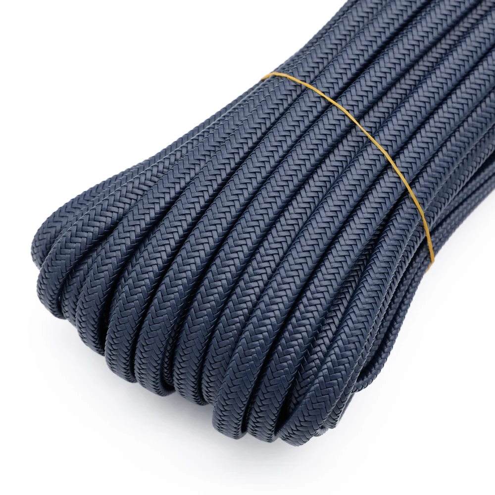 2 meters 12x5mm Flat Braided Faux Leather Bracelet Findings PU Leather Cord String Rope DIY Necklace Bracelet Making