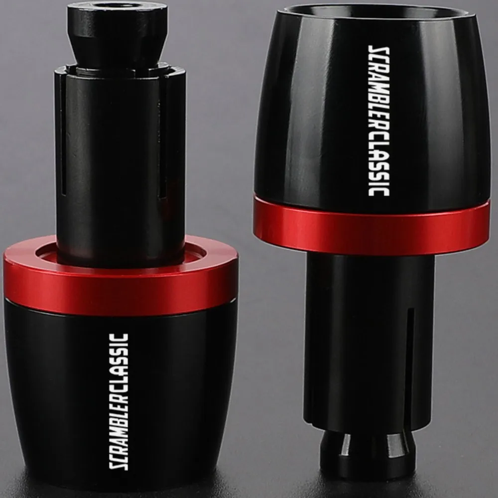 

SCRAMBLERCLASSIC CNC Motorcycle For DUCATI SCRAMBLER CLASSIC 2019-2020 Handlebar Grips Ends Handle Bar Cap End Plug Accessories