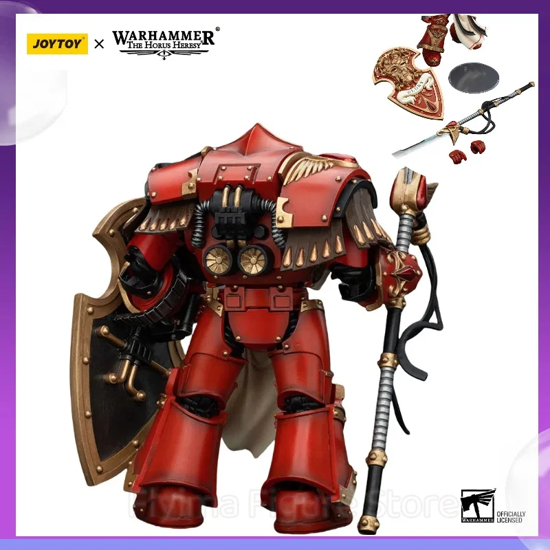 

[IN STOCK] JOYTOY Warhammer 40k 1/18 Action Figure Blood Angels Crimson Paladins Squad Crimson Exemplar Anime Military Model Toy
