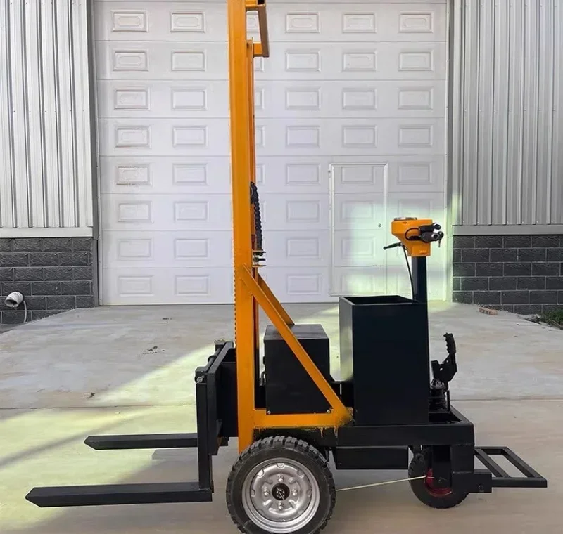 

# 500KG Electric Legless Small Simple Electric Forklift Hydraulic Lift Truck Warehouse Elevator Handling Handling Trolley #