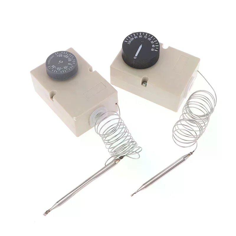 For Electrical Device Knob Temperature Mechanical Switch Capillary Thermostat 50-300C 0-60C 0-50C 0-40C 30-110C -30-30C