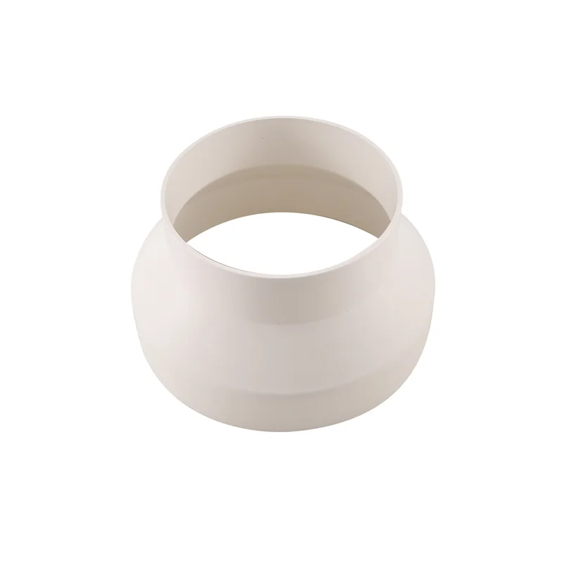 

AT19-Ventilation Pipe Reducer Adapter Pipe Air Duct Adapter Pipe Connector For Inline Ventilation System