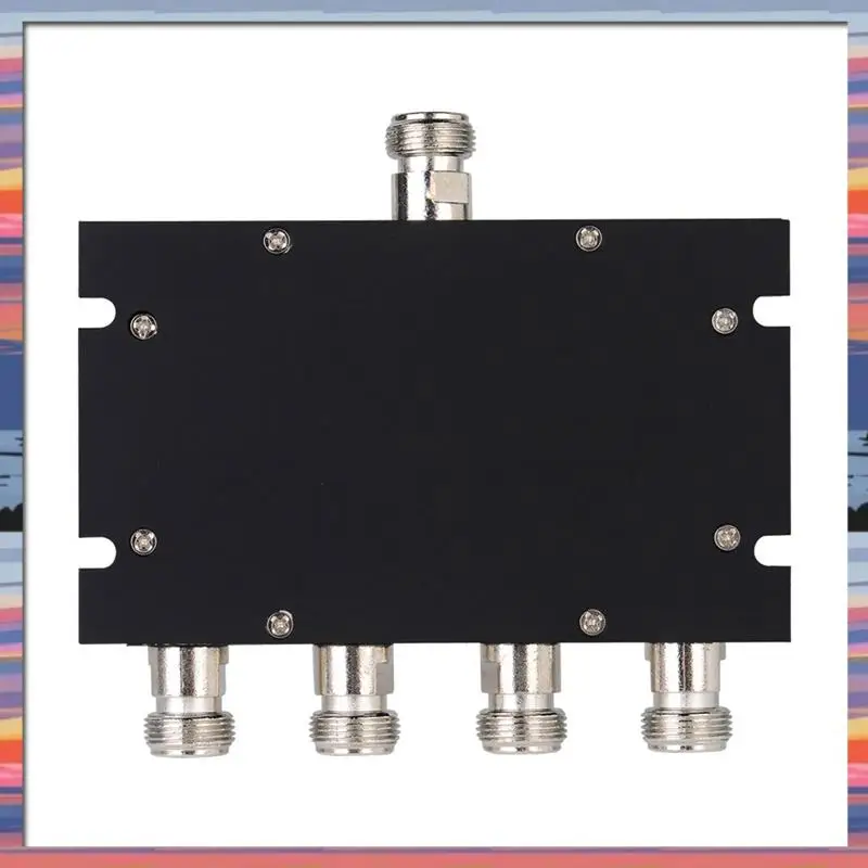 AC18 (مضمون) Gsm 4G Lte W-Cdma FDD مكرر إشارة الهاتف المحمول 4 طريقة Microstrip مقسم الطاقة الفاصل 698-2700Mhz الطاقة Gsm Ante