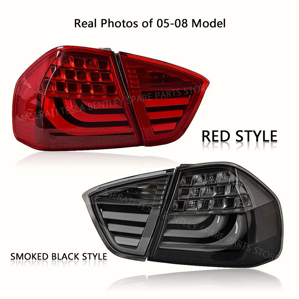 EJR Car Light For 2005-2012 BMW 3Series E90 Taillight Assembly 318i 320 325 Modified New LED Rear Taillight Car Lamp Accessories