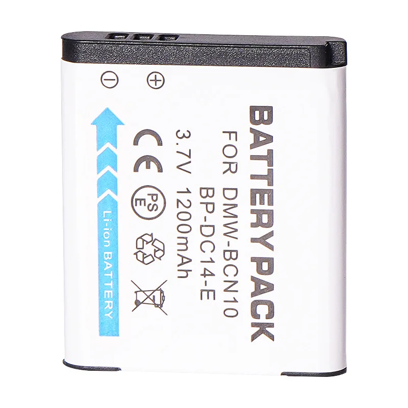 DMW-BCN10 Camera Battery 3.7V 1200mAH DMW-BCN10E Rechargeable Battery for Panasonic Lumix DMC-LF1 DMC-LF1K DMC-LF1W BCN10PP view 2