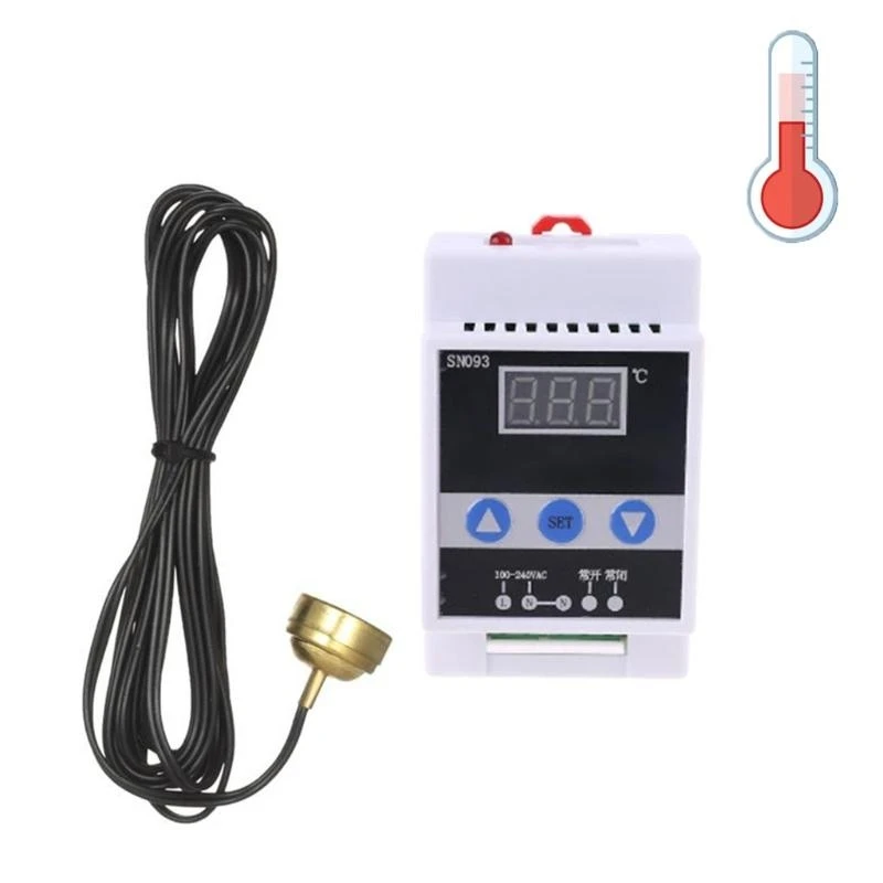 

E74E Digital Temperature Controller AC 110-240V Guide Thermoregulator Digital