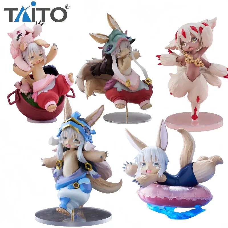 

【В наличии】Оригинальная коллекционная фигурка Nanachi из аниме «Made in Abyss: Золотой город сжигающего солнца» от TAiTO – идеальный подарок для детей