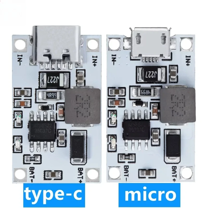 5V 2A Lithium Battery Charger Board: 2S 7.4V/8.4V with Step-Up & Protection – Fits Li-Po, Li-ion & 18650 Packs (DIY-Ready)