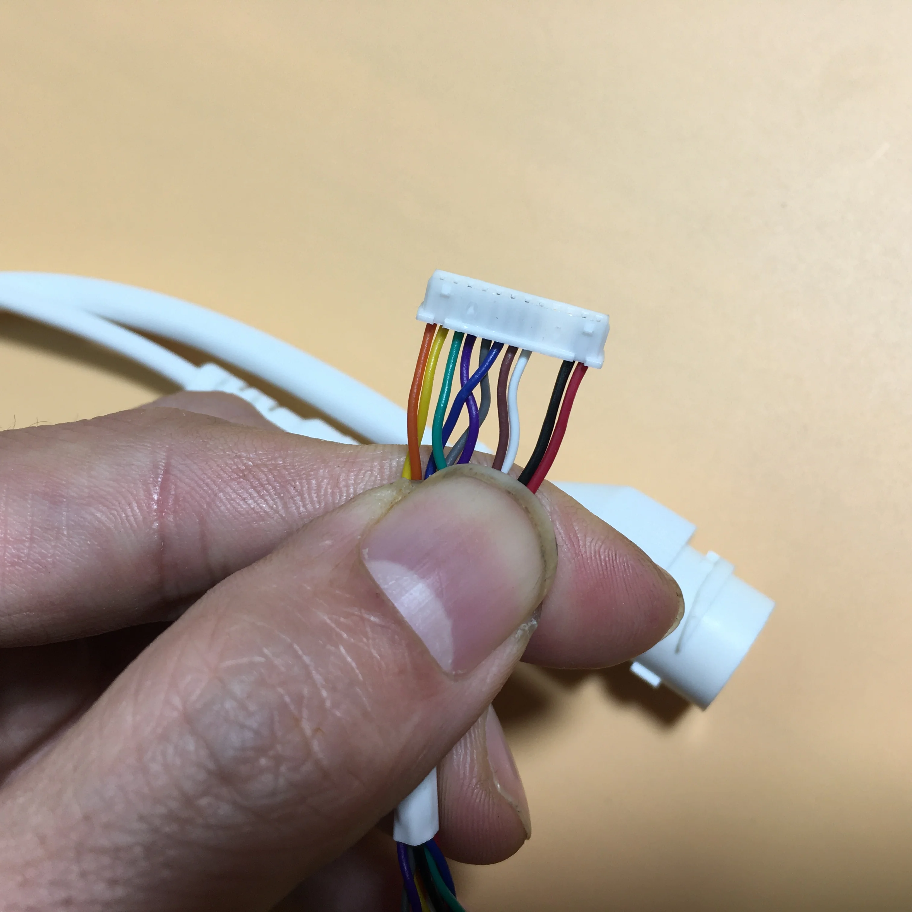 Ethernet Lan Cable PoE RJ45 Network Cable 12 Pin 10 core For Dome hikvision ip camera