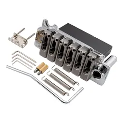 Wilkinson WVS50IIK 52.5mm 2-Point Tremolo Bridge with Stainless Steel Saddles for USA/Mexico/Japan/Korea ST Electric Guitar