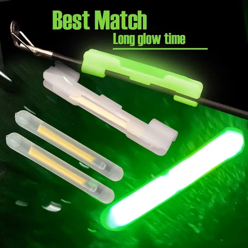 9 km Angel-Leuchtstäbe für Bobber, 25–100 Stück, fluoreszierende Angelschwimmer, Leuchtstab, Schwimmer, Terminal Tackle und Zubehör – Detail 3