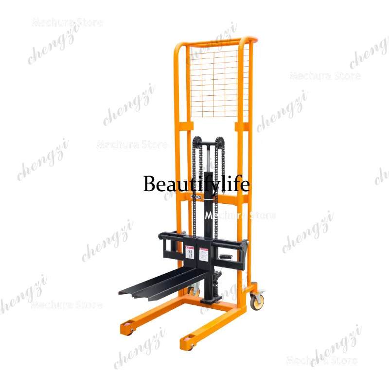 A81 Manual Hydraulic Forklifts Unloading Hand-pushed Pallet Cargo Loading Forklifts Lightweight Vehicle Equipment Vorkheftrucks