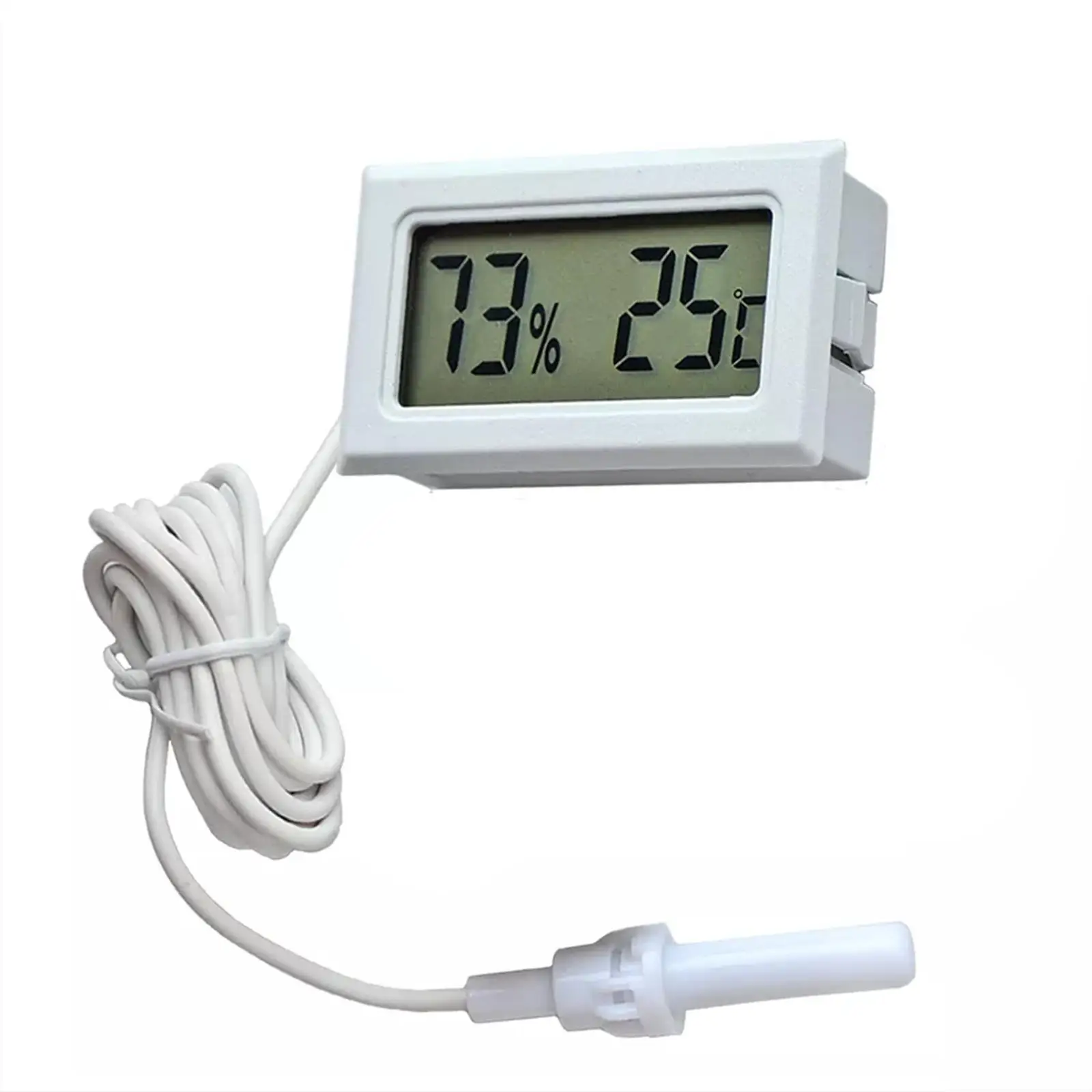 Mini LCD Thermo-Hygrometer Indoor Digital Temperature Thermostat Sensor Humidity Meter Mini Thermomether Digital Termometer