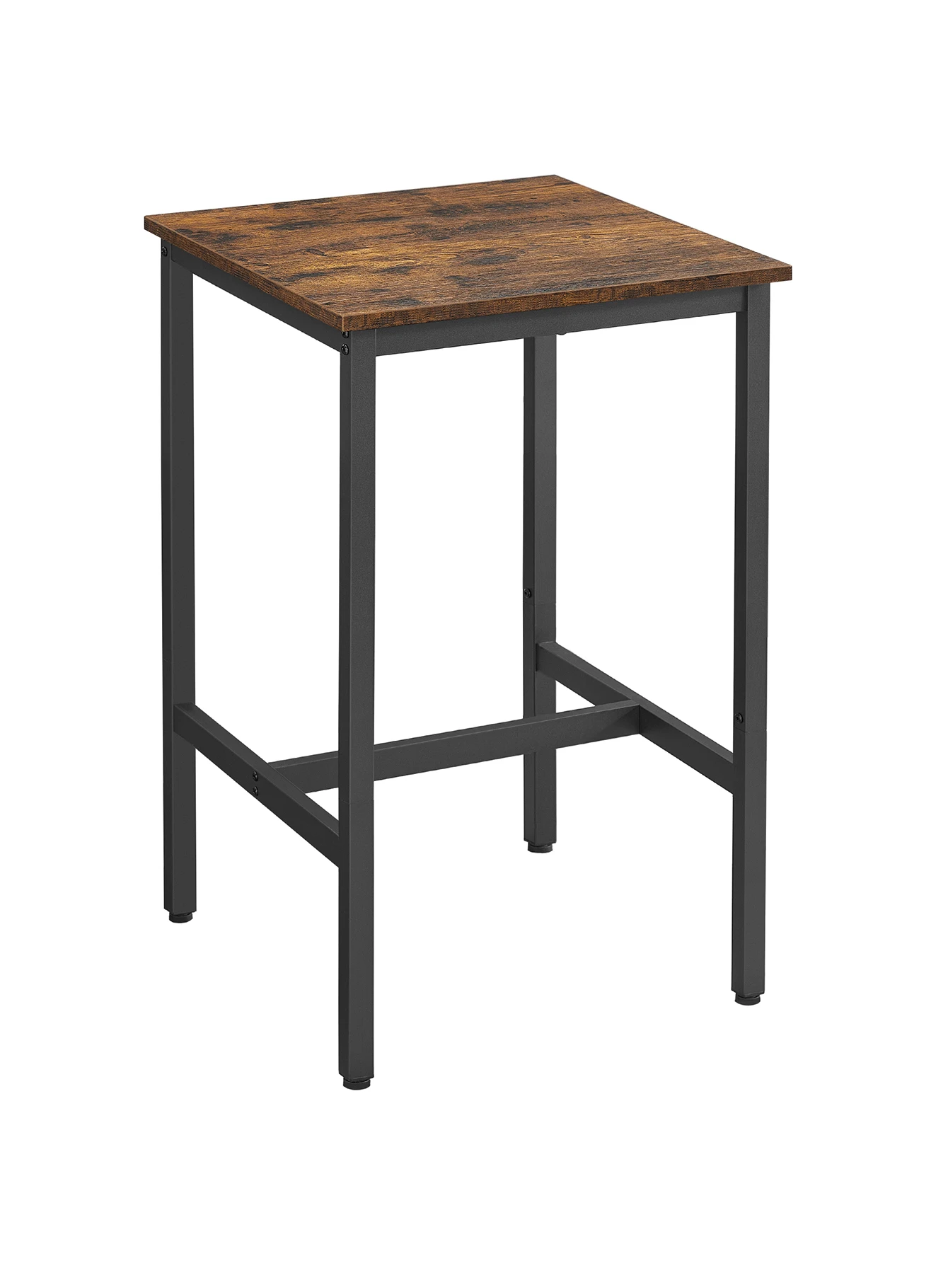 

VASAGLE Bar Table, Small Kitchen Table, High Top Pub Table, For Living Room Study, Industrial Steel Frame, 23.6 X 23.6 X 35.4