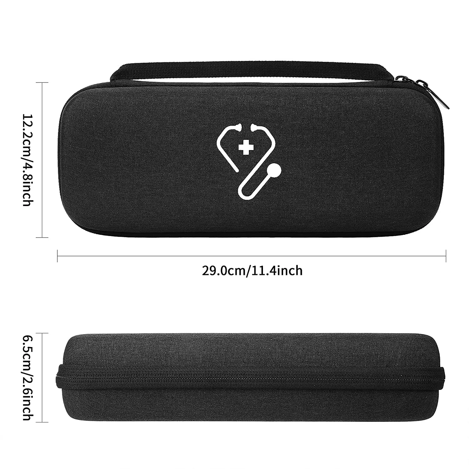 3M Littmann Classic III/Lightweight II S.E./ MDF Acoustica & Cardiology IV EVA 여행용 가방용 Yinke 청진기 케이스